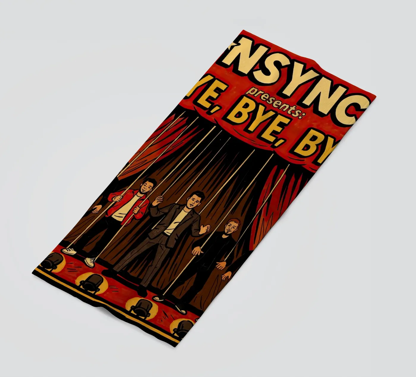 NSYNC Bye, Bye, Bye strandhanddoek van lucasmeier