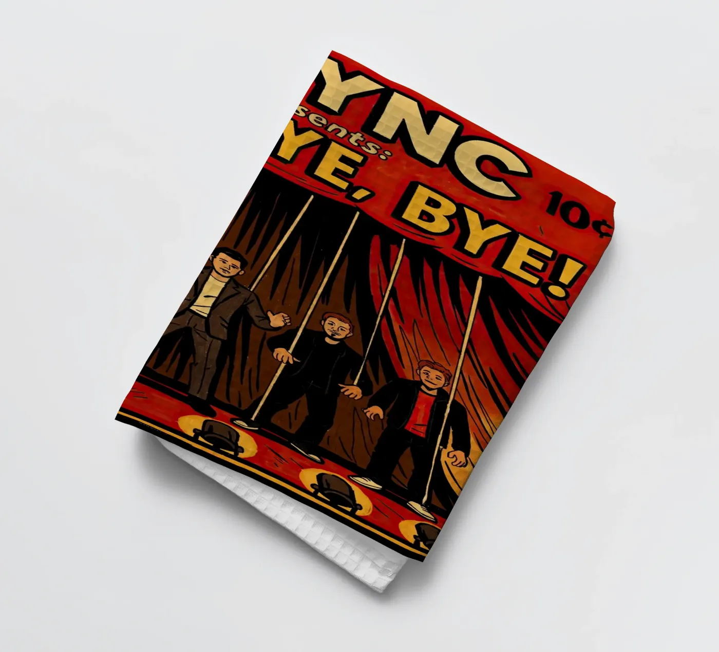 NSYNC Bye, Bye, Bye theedoek van lucasmeier