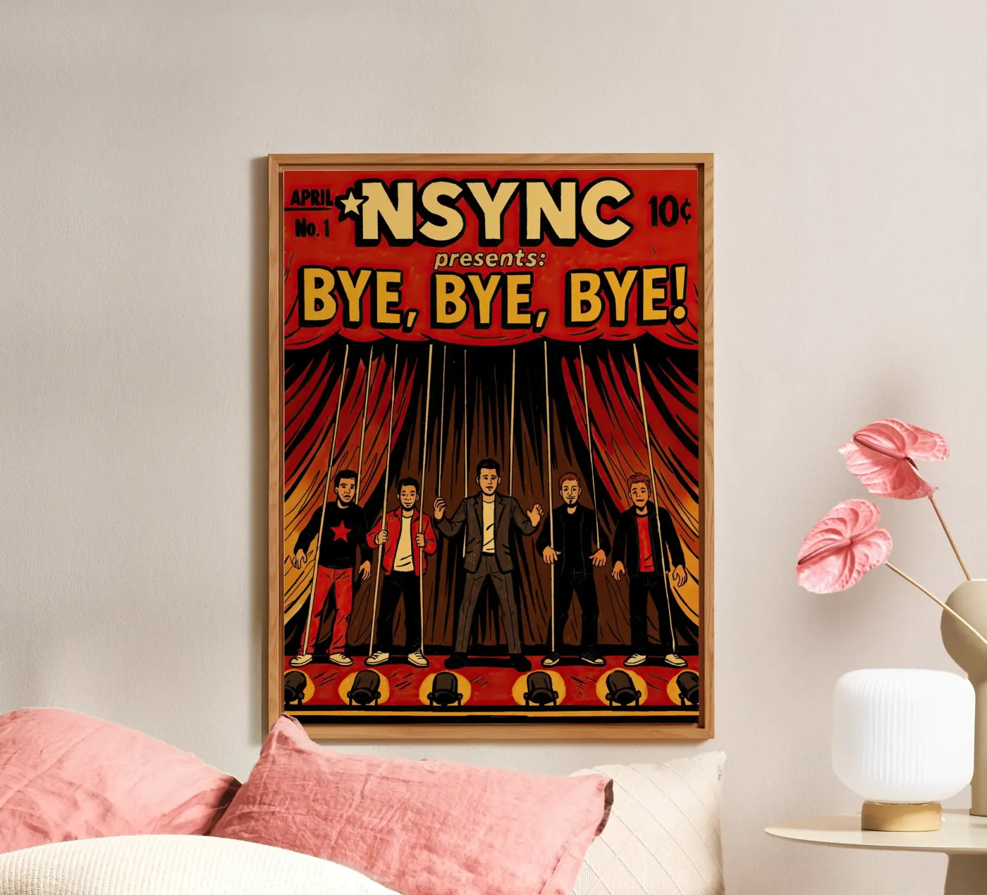 NSYNC Bye, Bye, Bye alluminio dibond da lucasmeier