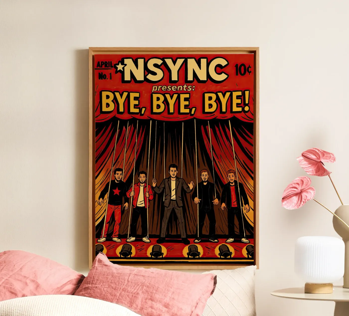 NSYNC Bye, Bye, Bye Leinwand von lucasmeier