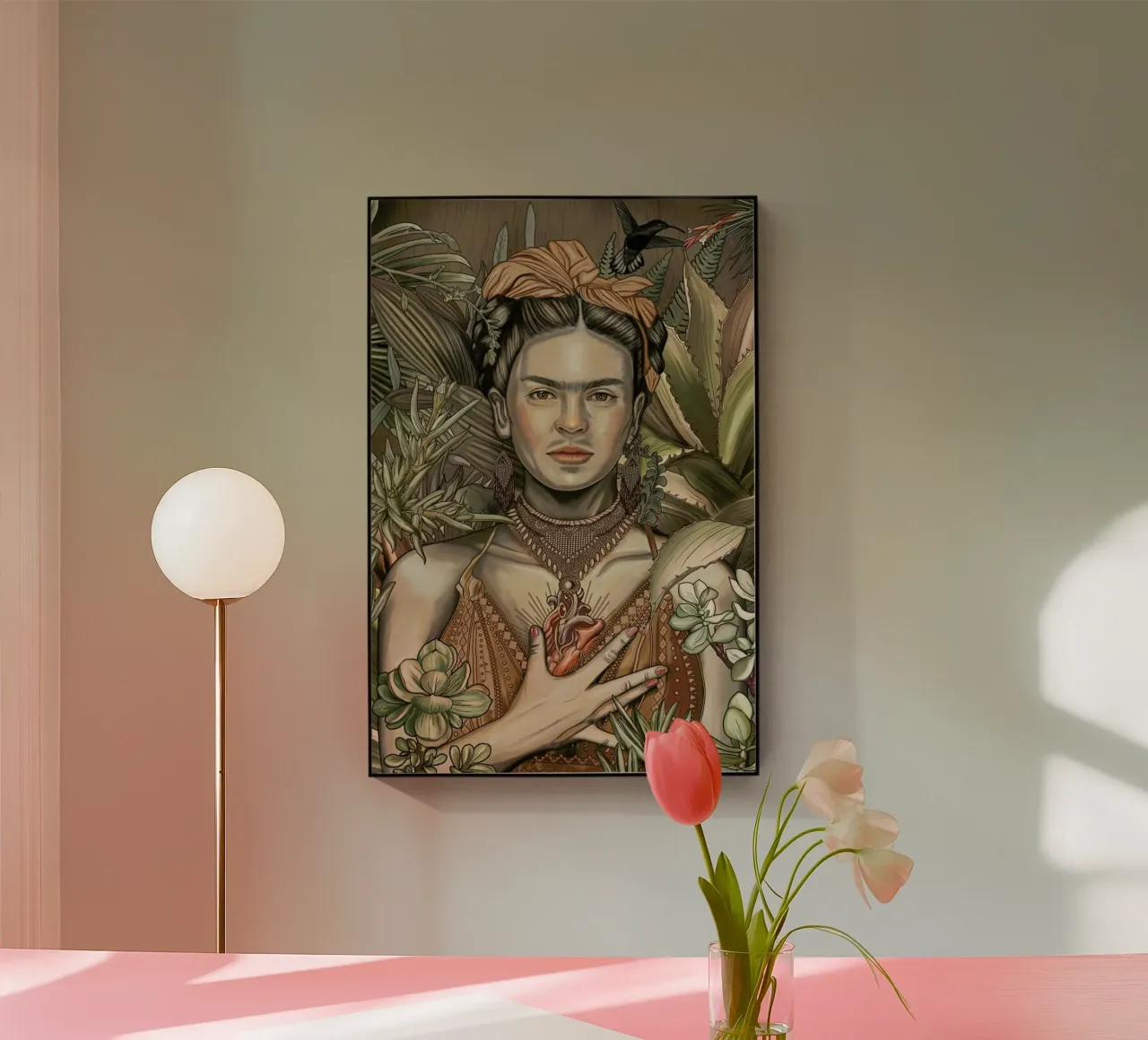 El Corazon Espiritual 2 plexiglass da Nettsch