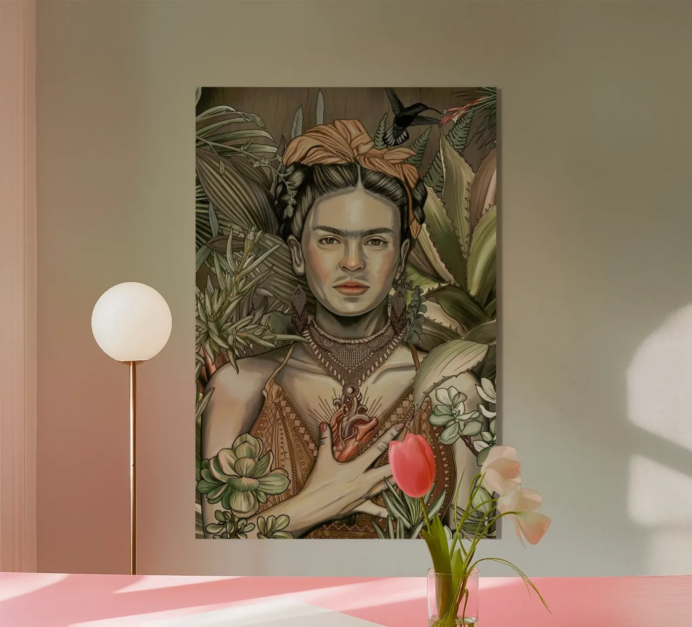 El Corazon Espiritual 2 plexiglass da Nettsch