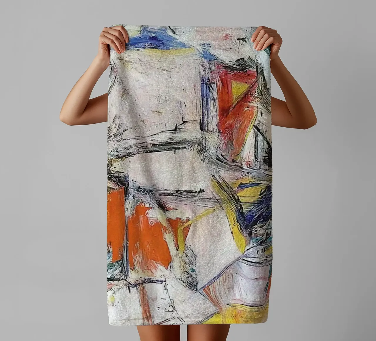Willem De Kooning Legend towel by Family ARTWORK