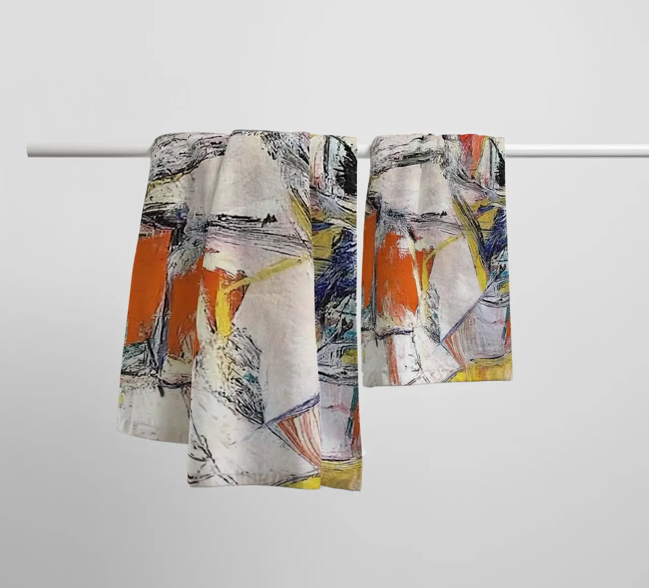 Willem De Kooning Legend towel by Family ARTWORK