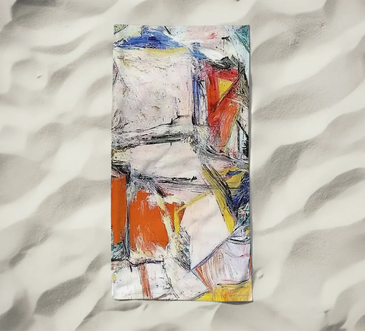 Leyenda de Willem De Kooning toalla de playa de Family ARTWORK