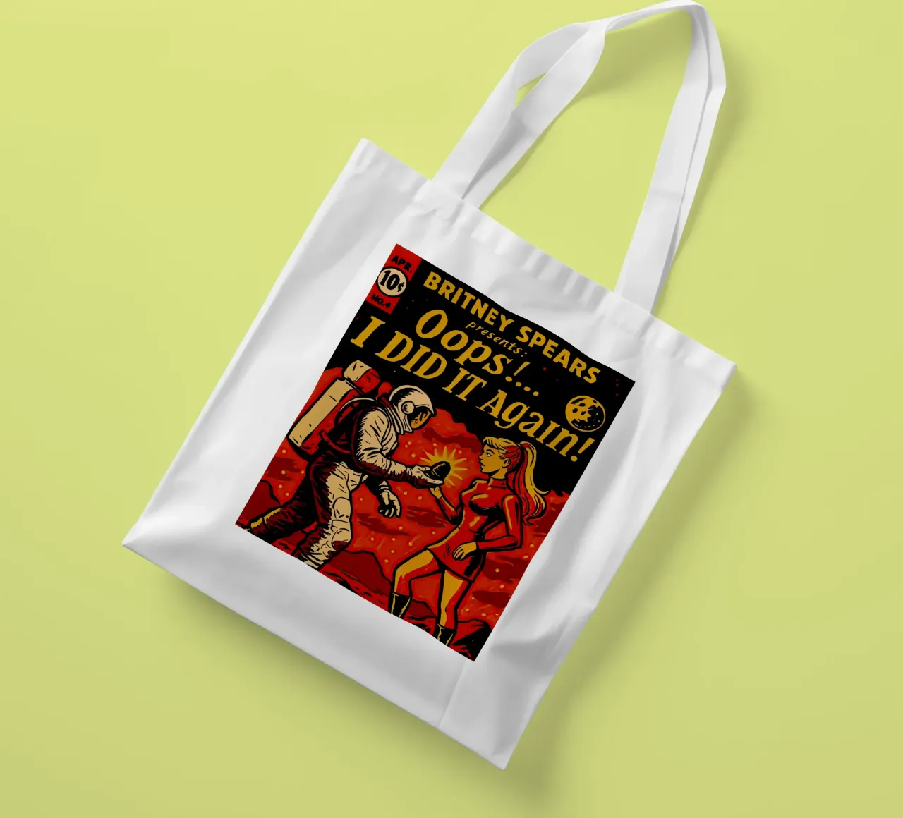 Britney Oops!... I Did It Again borsa in juta da lucasmeier