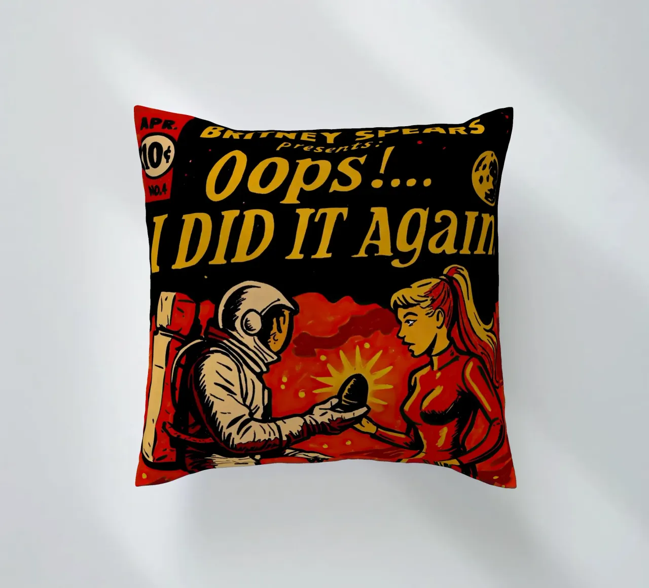 Britney Oops!... I Did It Again cuscino da lucasmeier
