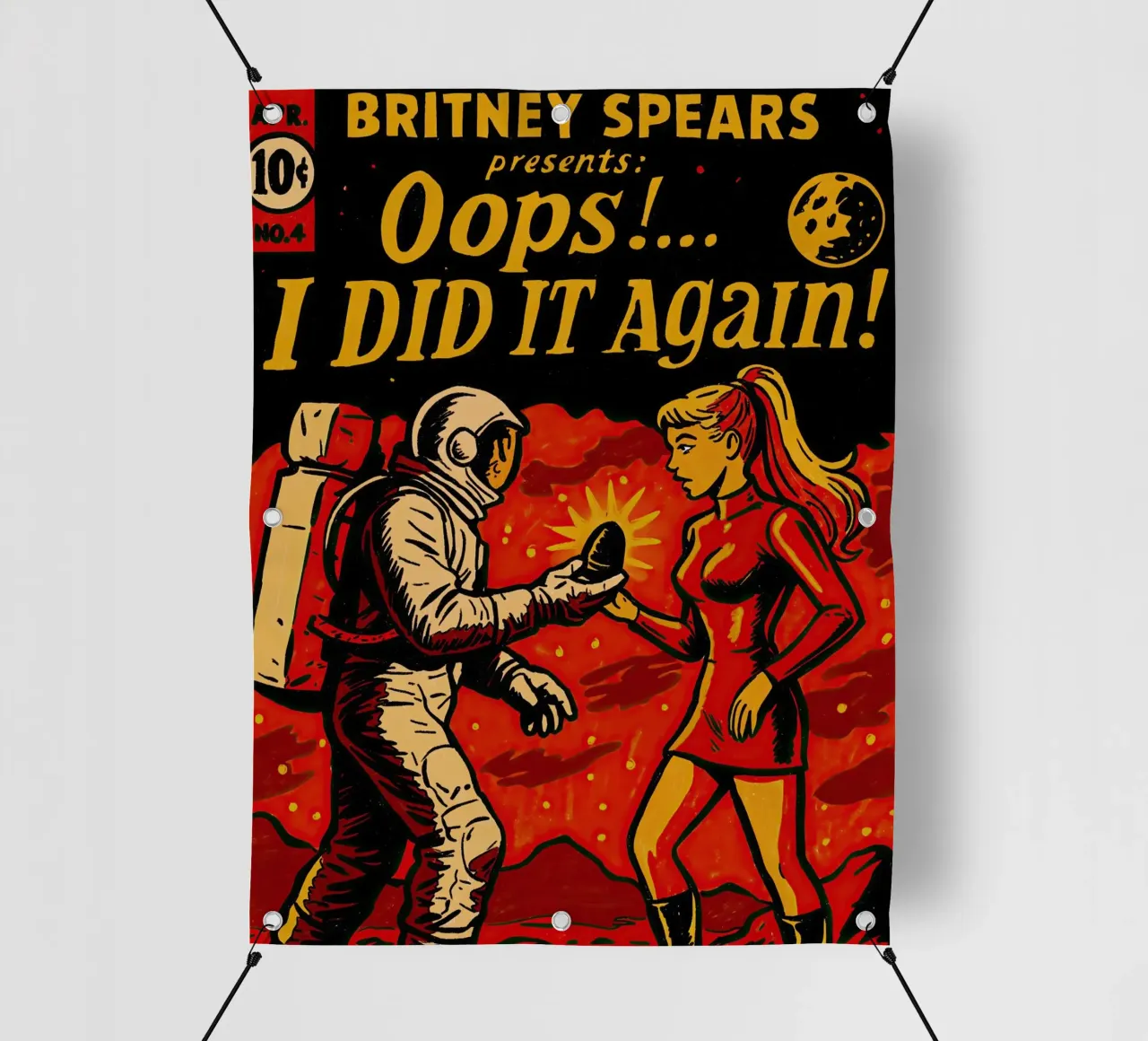 Britney Oops!... I Did It Again telo in pvc da lucasmeier