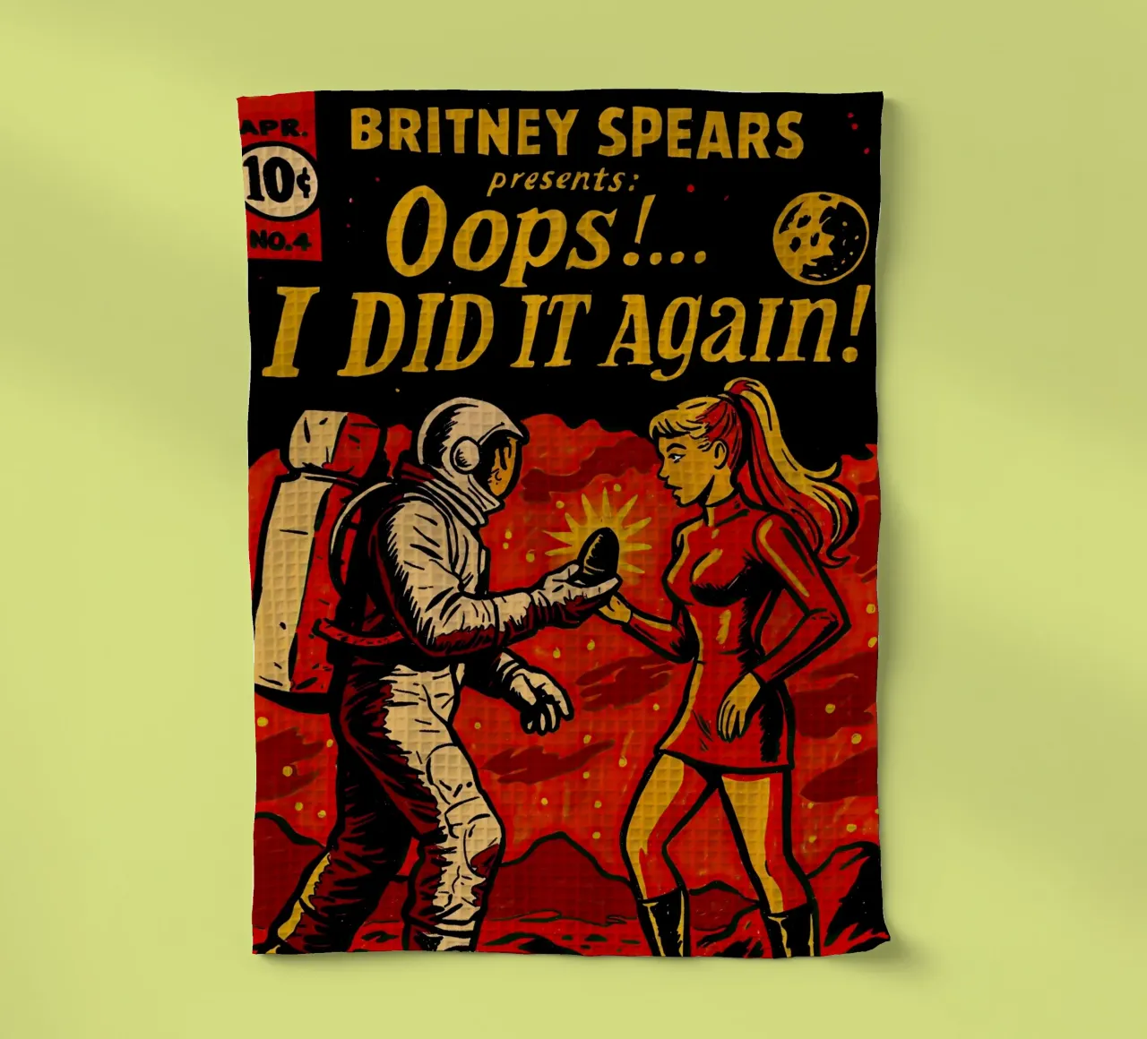 Britney Oops!... I Did It Again canovaccio da cucina da lucasmeier