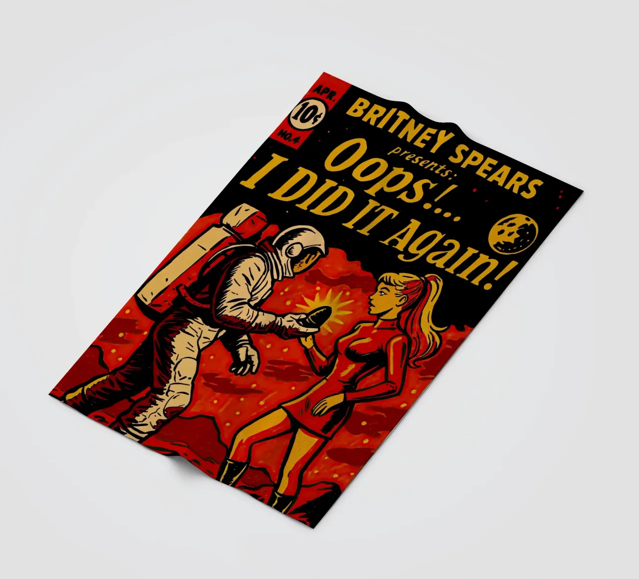 Britney Oops!... I Did It Again coperta in pile da lucasmeier
