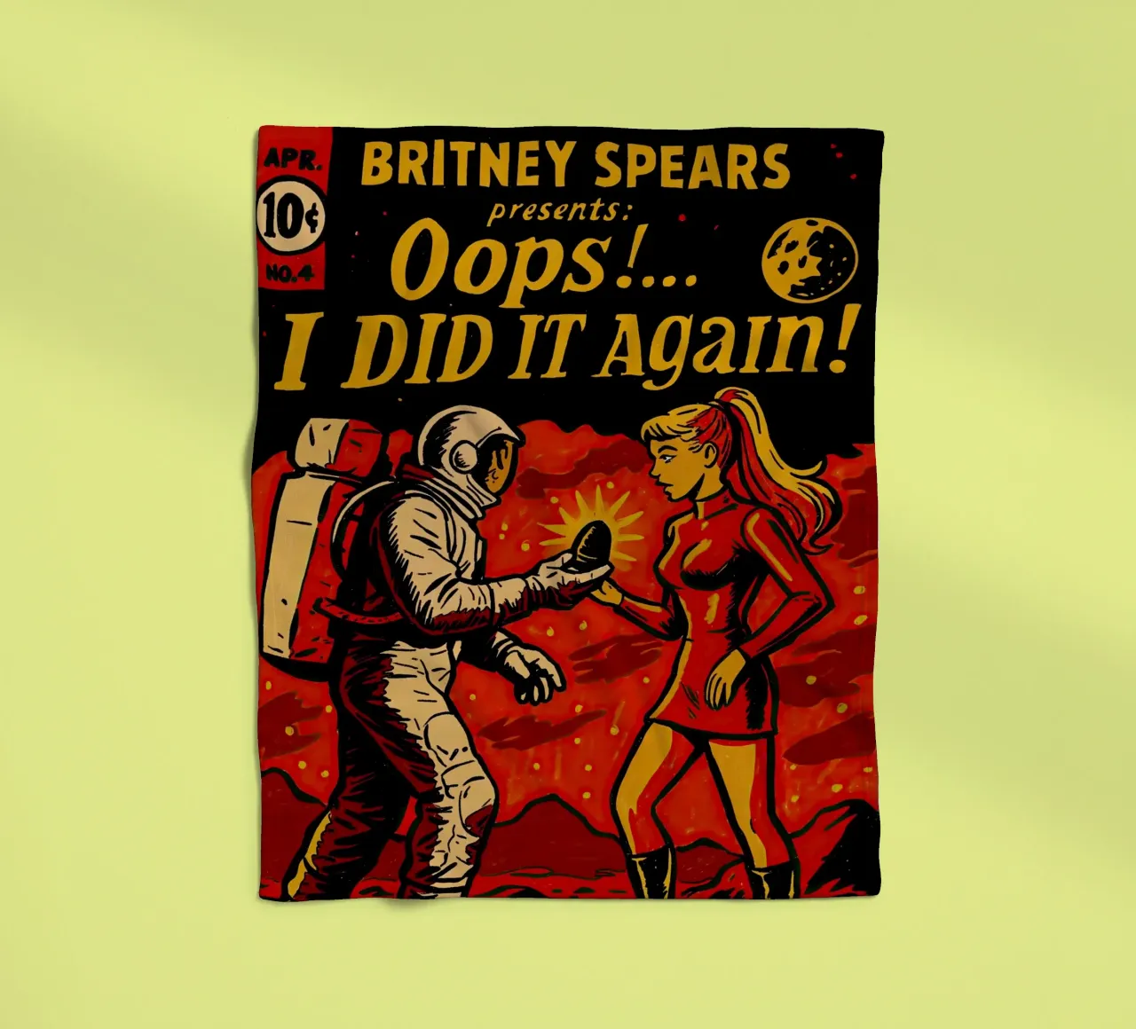 Britney Oops!... I Did It Again coperta in pile da lucasmeier