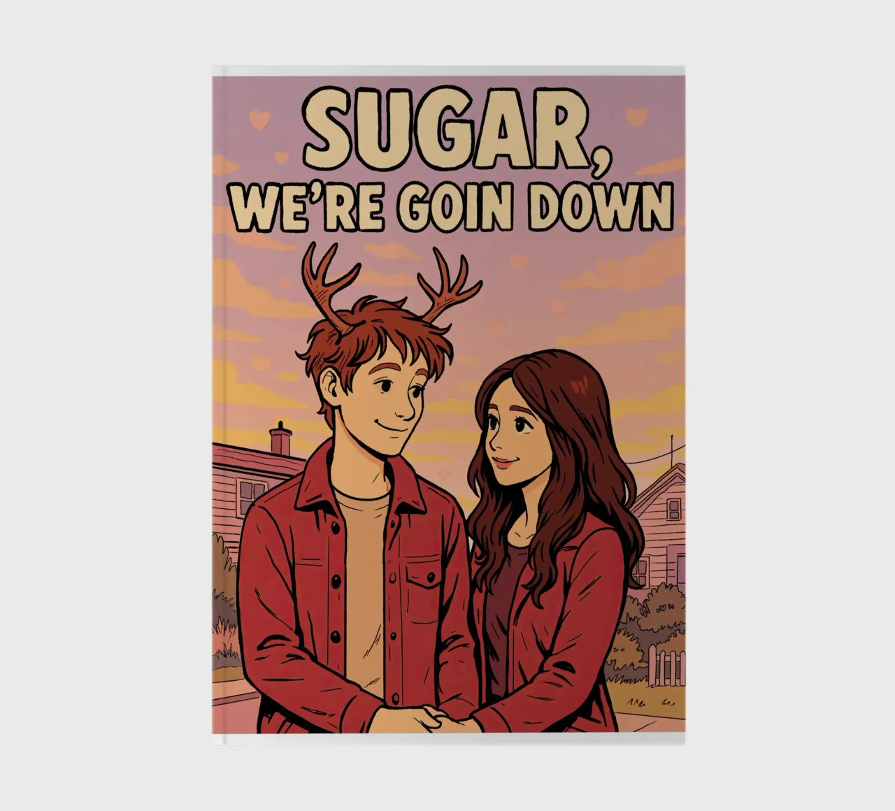 Fall Out Boy Sugar, We're Goin Down notebook by lucasmeier