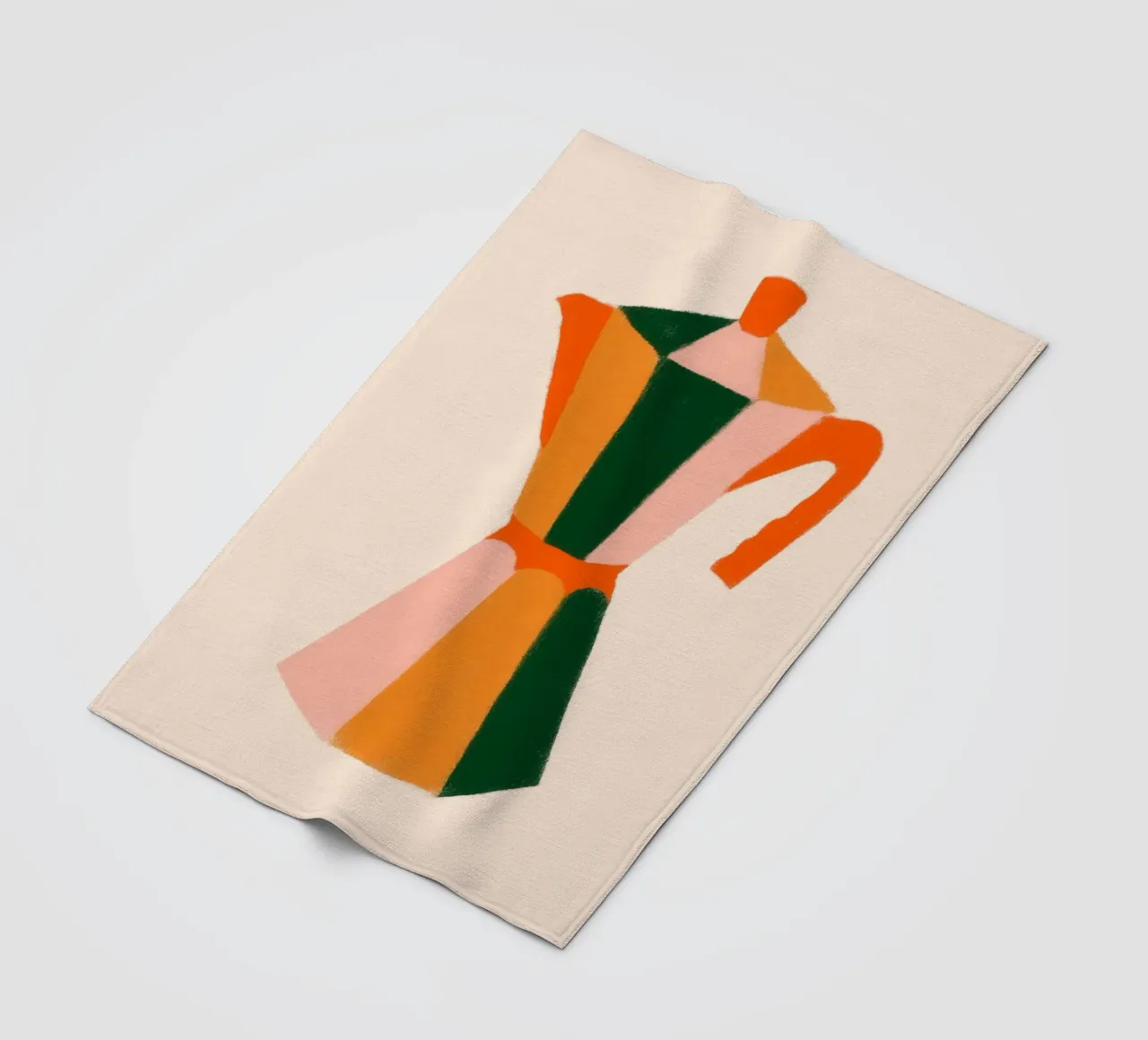 Retro Moka Coffe Pot coperta in pile da Attaboy Dsgn