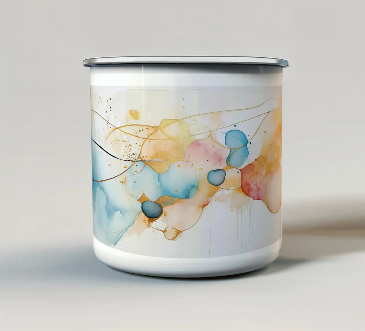 Arte da parete di Imagine tazza in smalto da Imagine