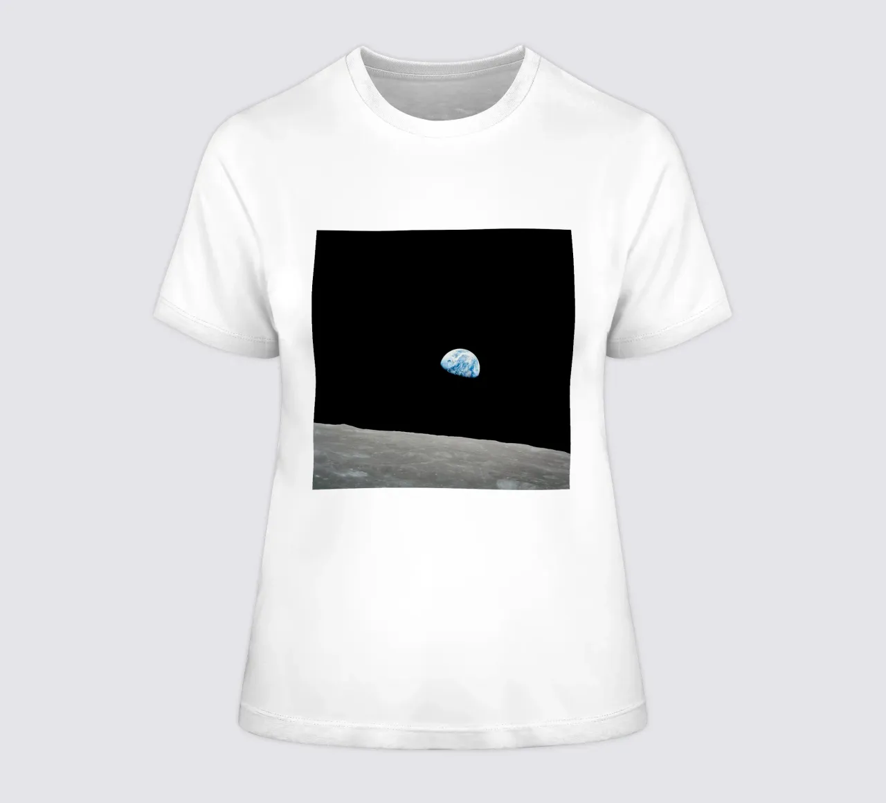 La Terra dalla Luna t-shirt da donna da harris shop