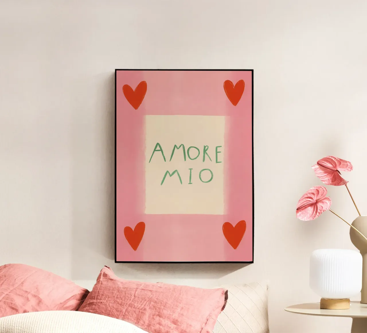 Amore Mio plexiglass da Attaboy Dsgn