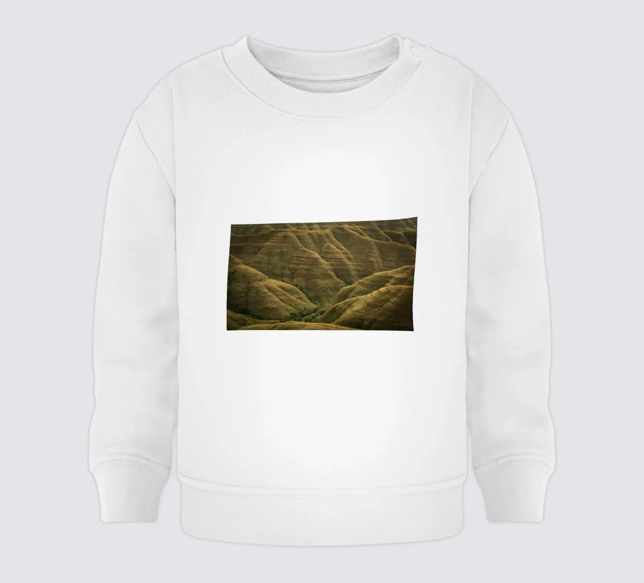 colline ondulate felpa neonato da Earthly Visions