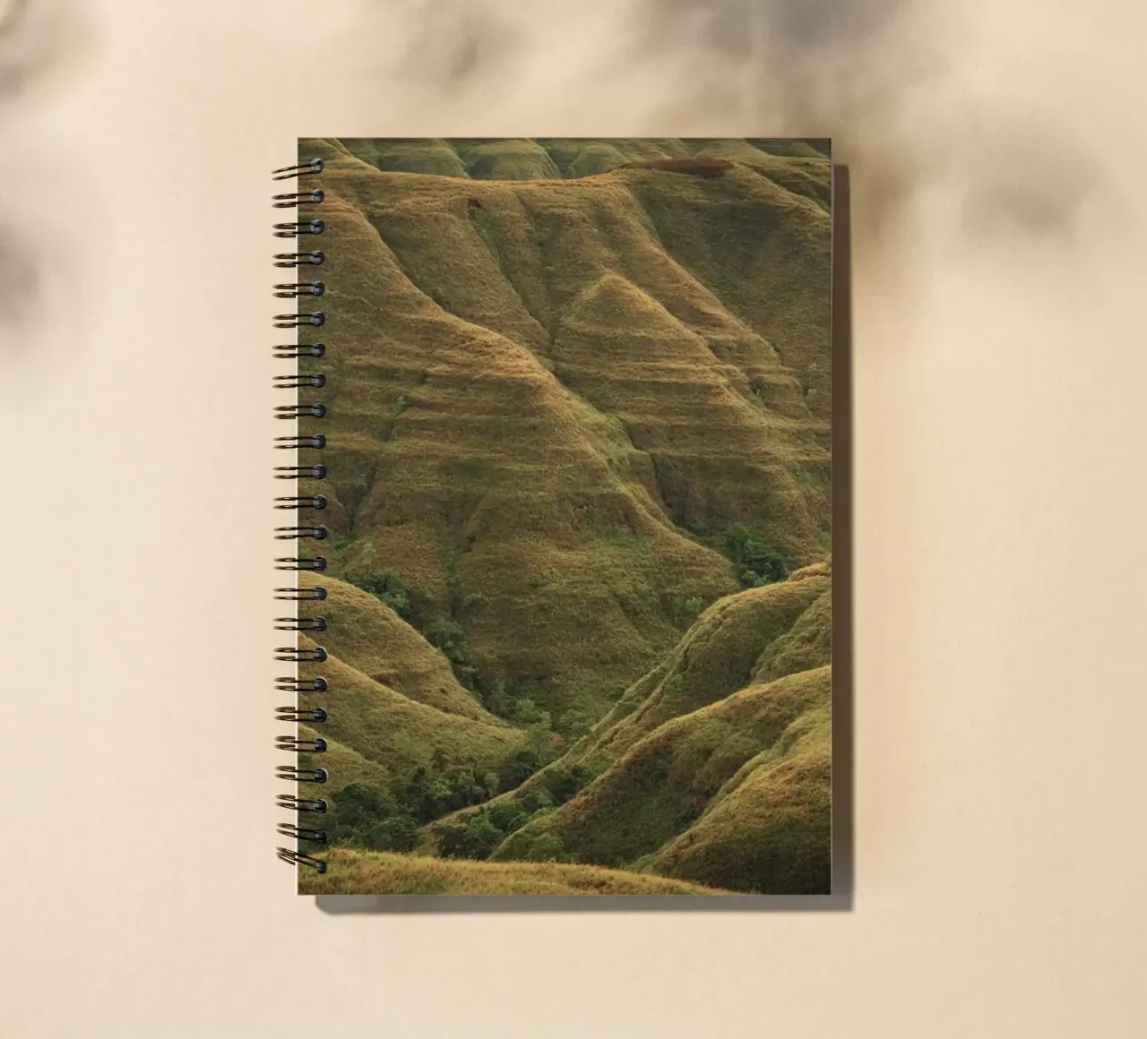 rolling hills spiral notebook by Earthly Visions