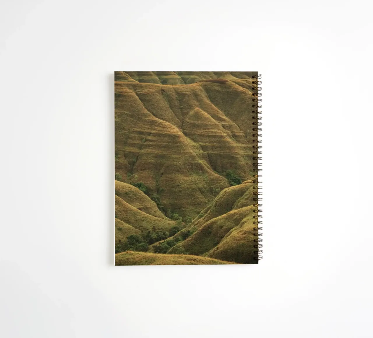 rolling hills spiral notebook by Earthly Visions
