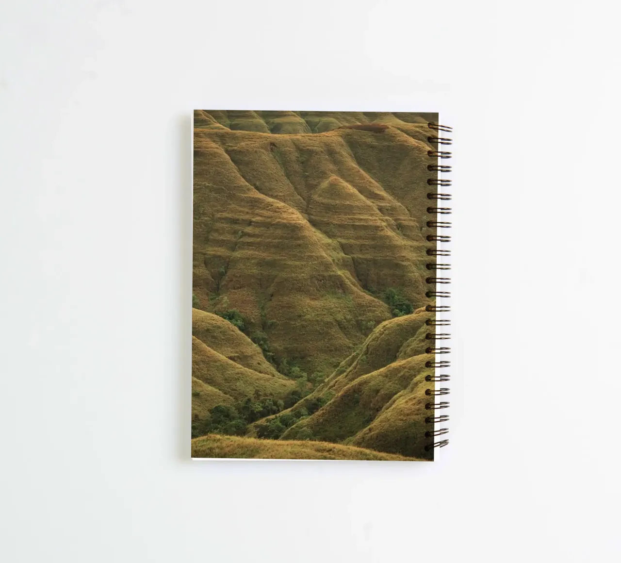 rolling hills spiral notebook by Earthly Visions