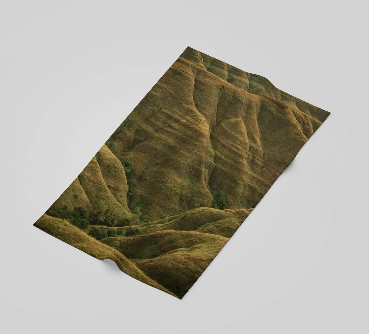 colline ondulate telo mare da Earthly Visions