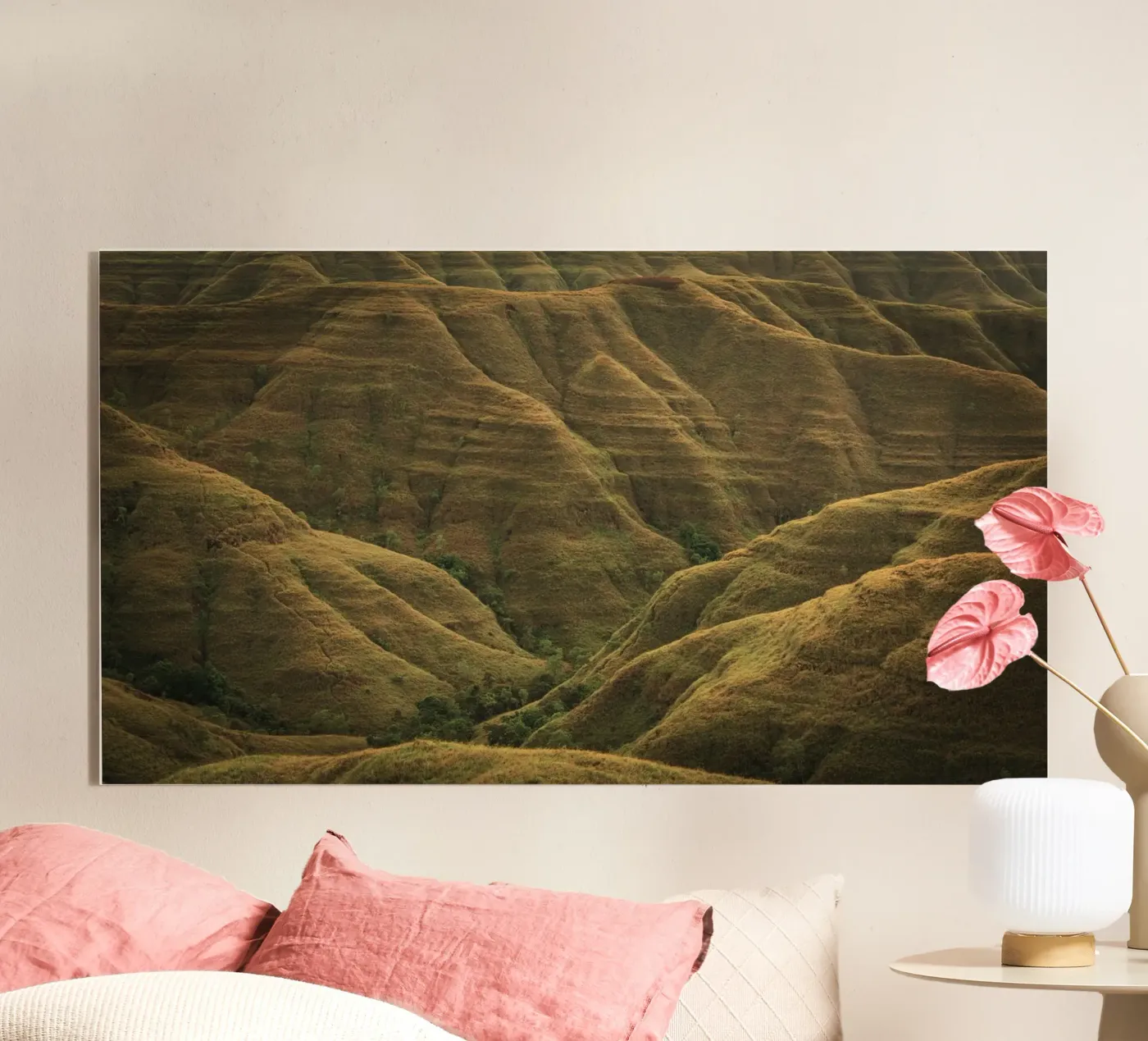 rolling hills acrylic glass by Earthly Visions