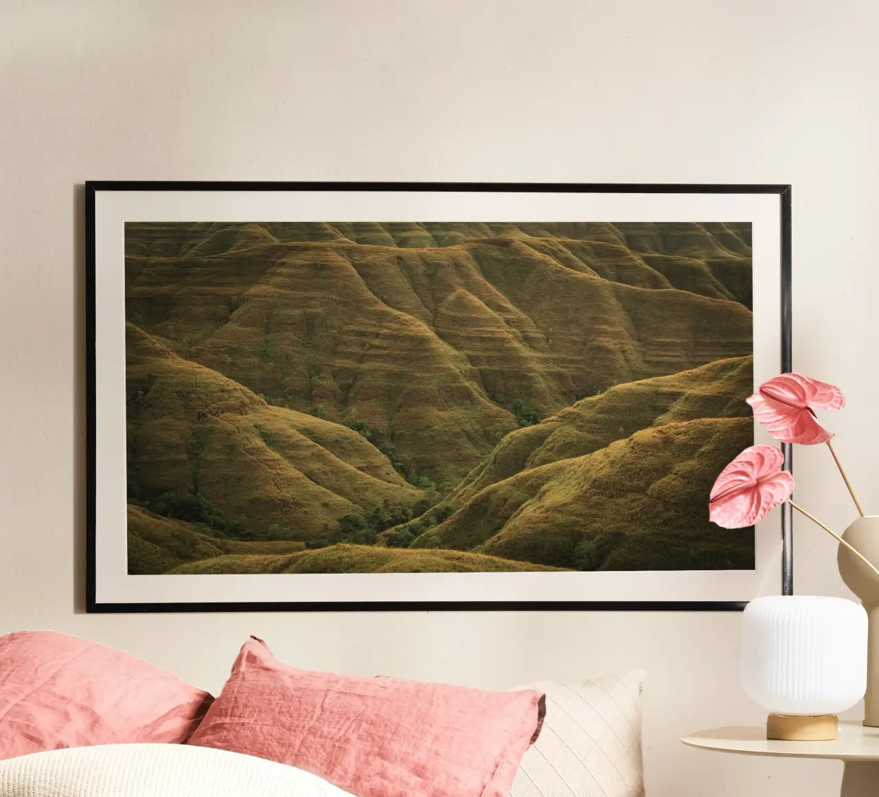 colline ondulate poster da Earthly Visions