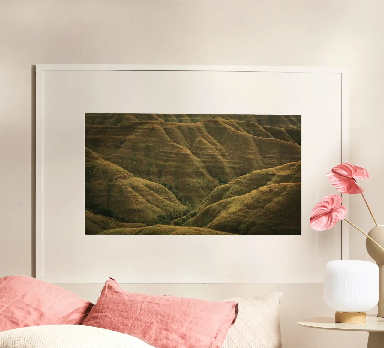 colline ondulate poster da Earthly Visions