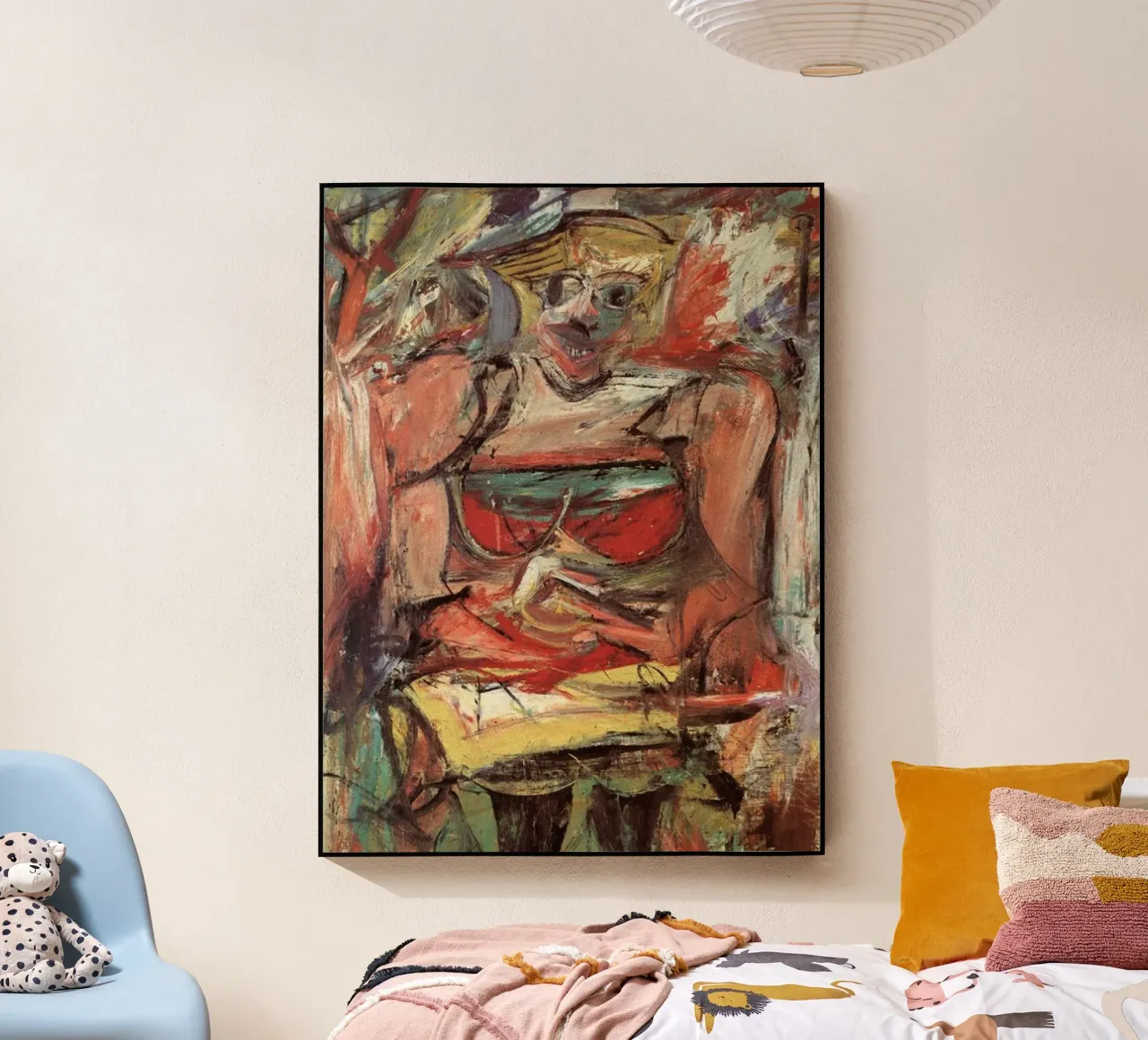 Willem De Kooning Woman Sexy acrylic glass by Family ARTWORK