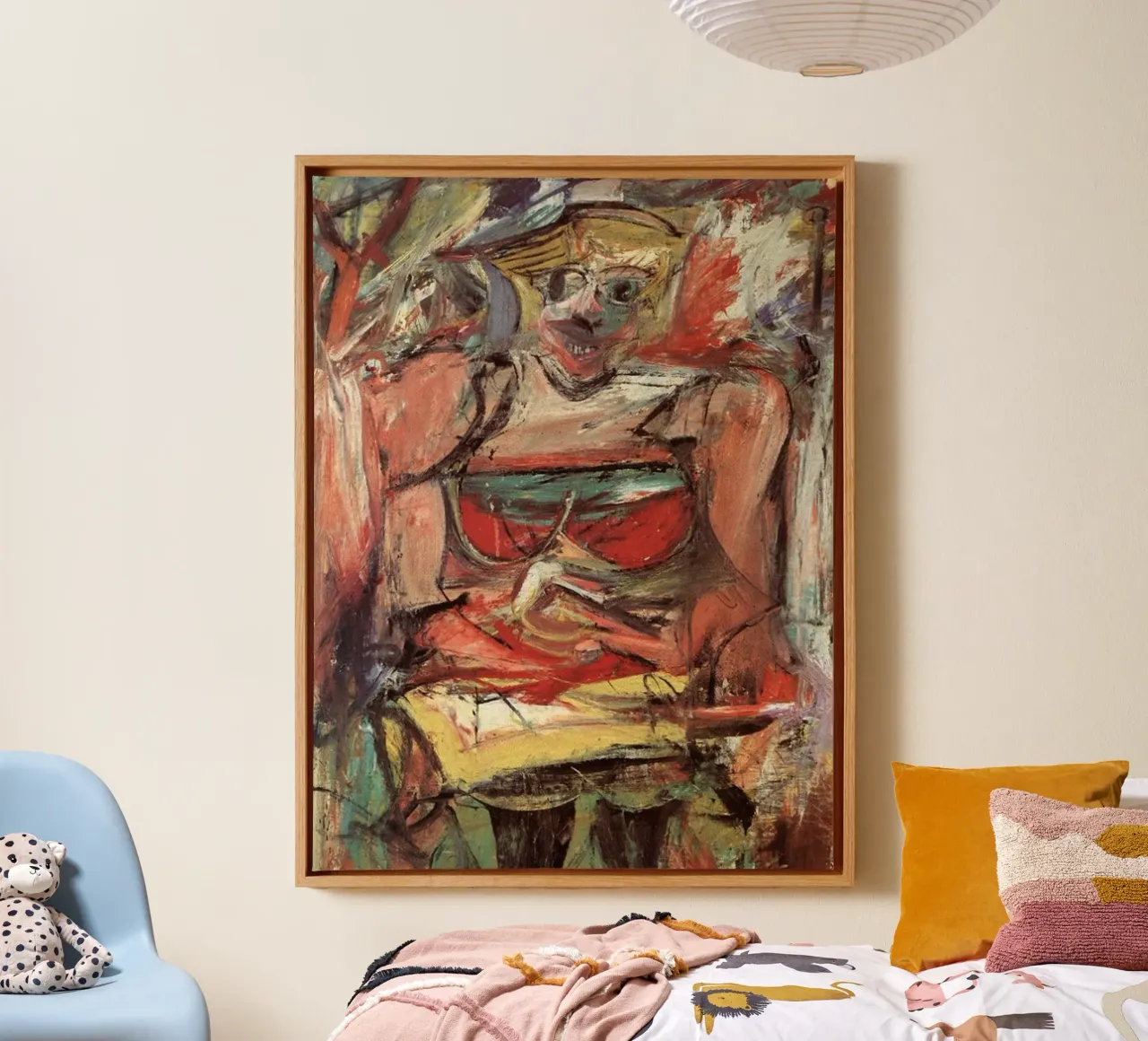 Willem De Kooning Woman Sexy canvas by Family ARTWORK