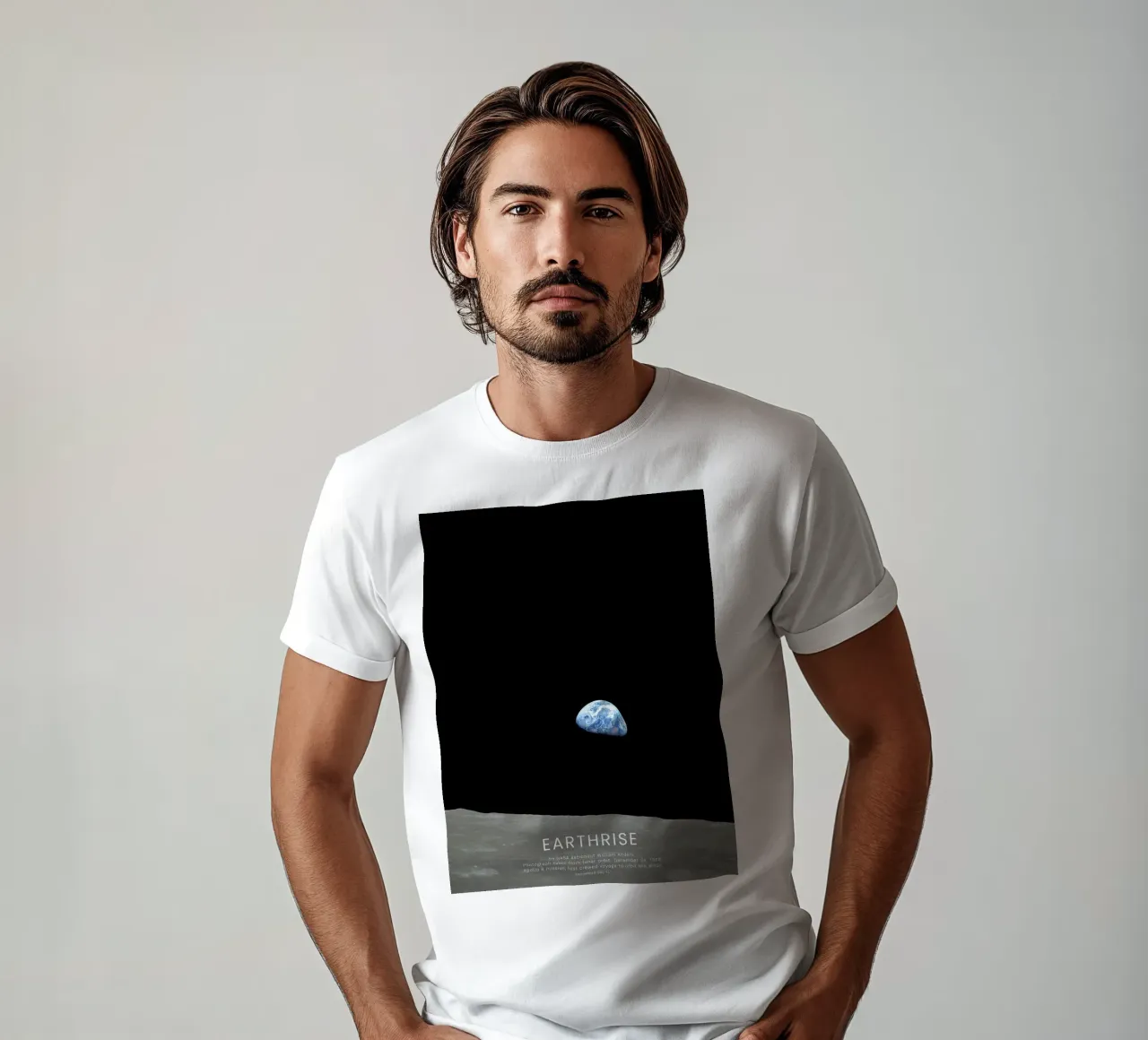 Earthrise - Apollo 8 t-shirt da harris shop