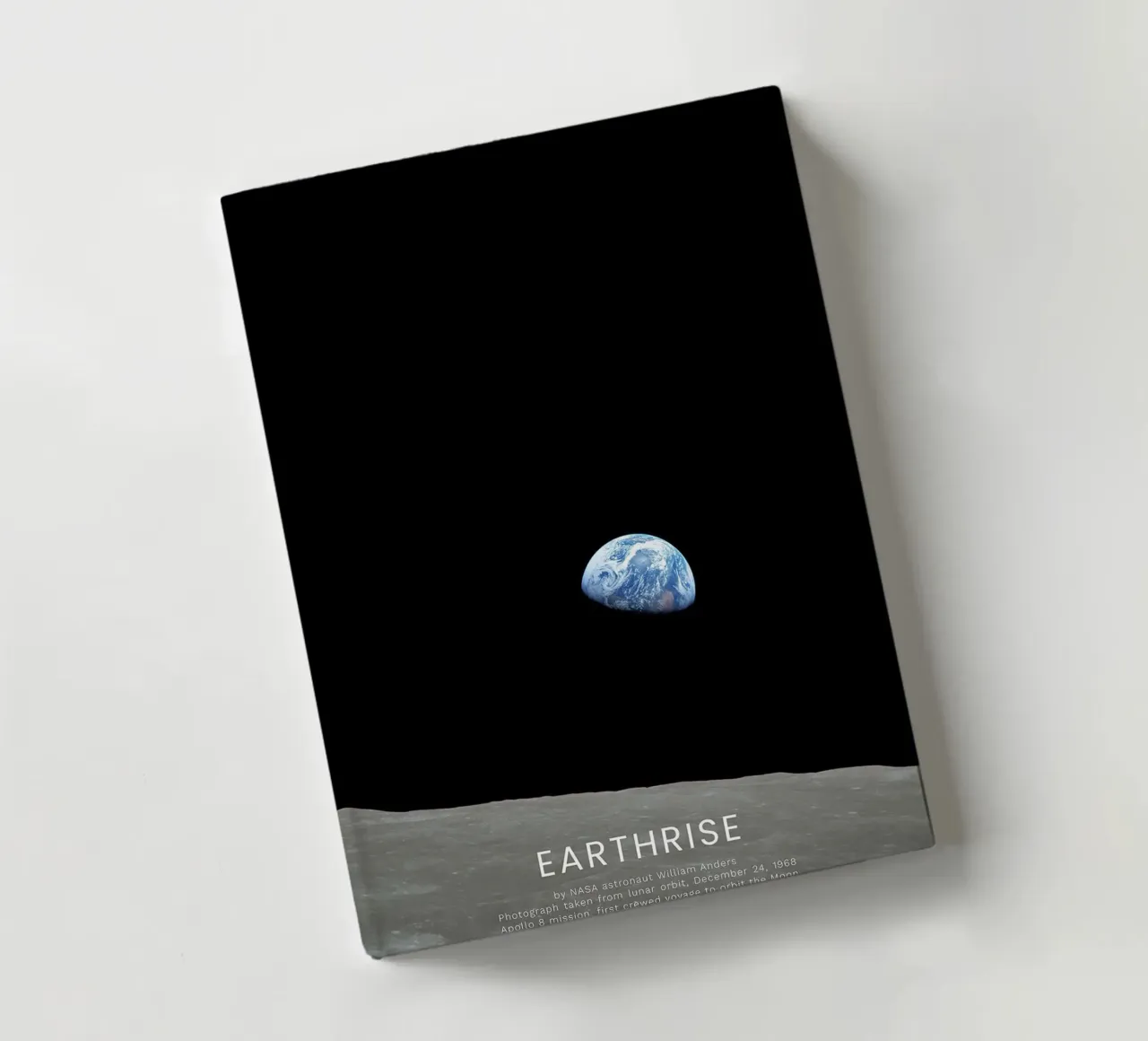 Earthrise - Apollo 8 notebook by harris shop