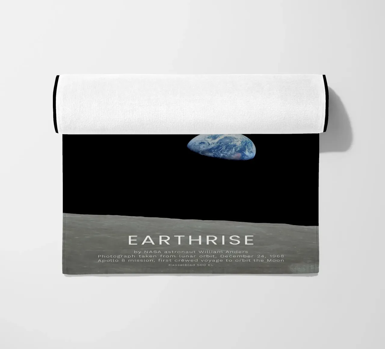Earthrise - Apollo 8 telo mare da harris shop