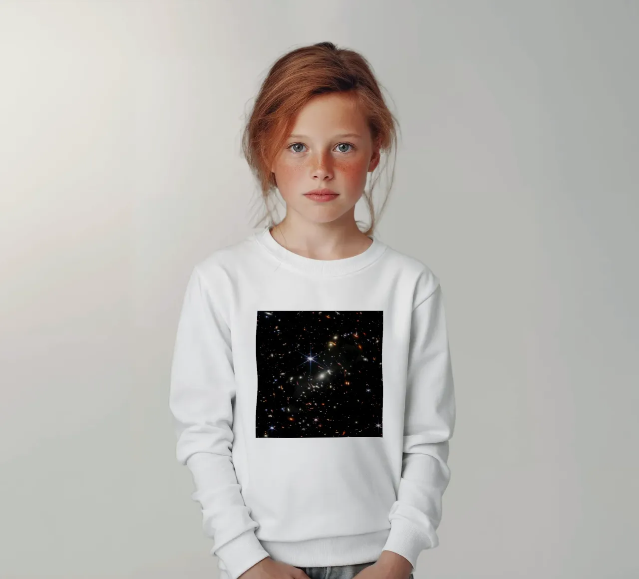 James Webb - Prima immagine in campo profondo felpa bambino da harris shop