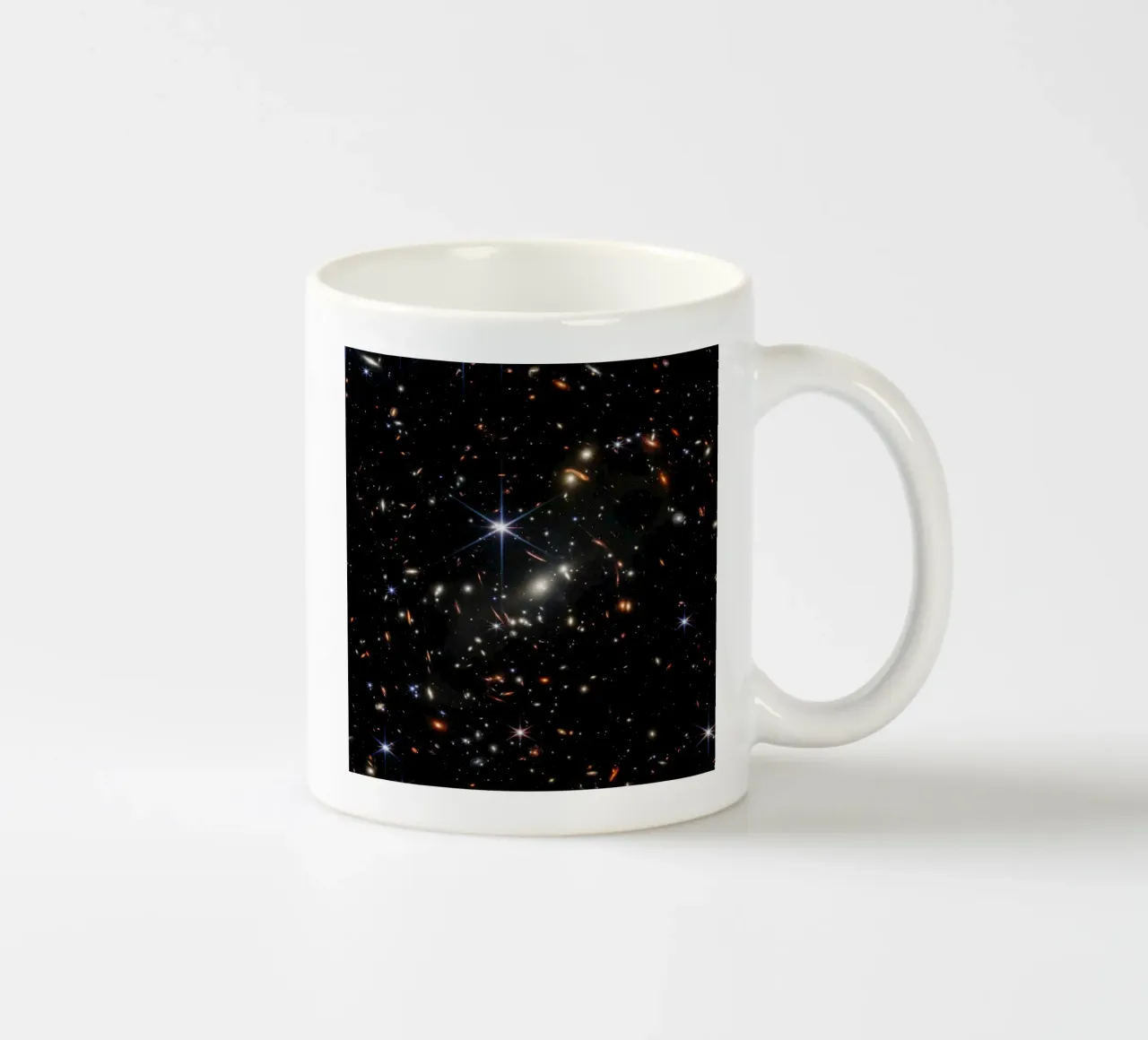 James Webb - First deep field image ceramic mug by harris shop