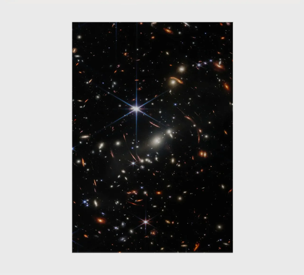 James Webb - First deep field image notebook by harris shop