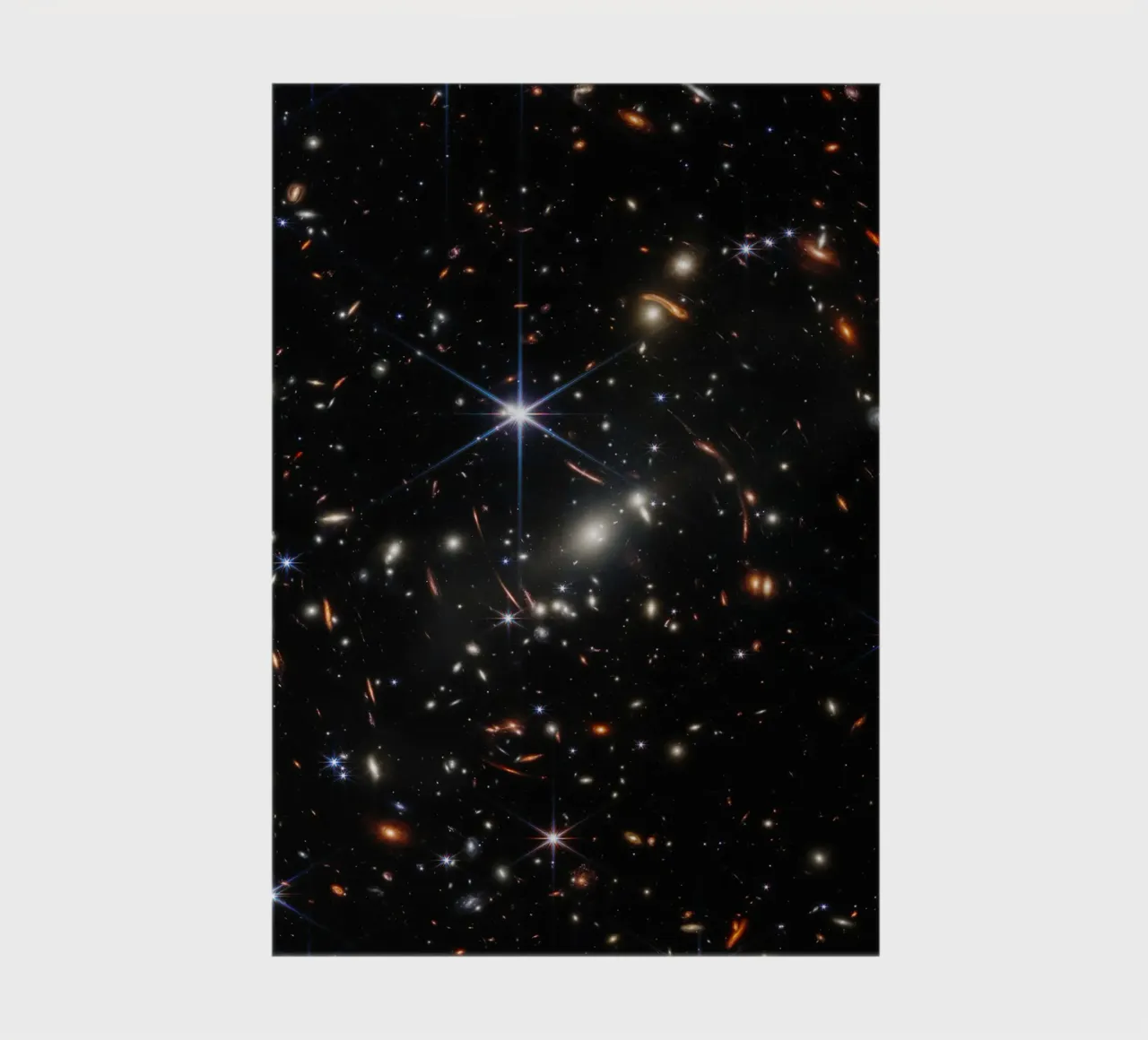James Webb - First deep field image notebook by harris shop