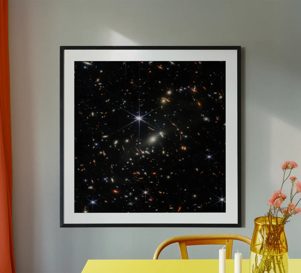 James Webb - Prima immagine in campo profondo poster da harris shop