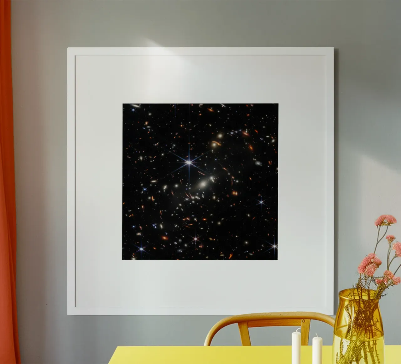 James Webb - Prima immagine in campo profondo poster da harris shop