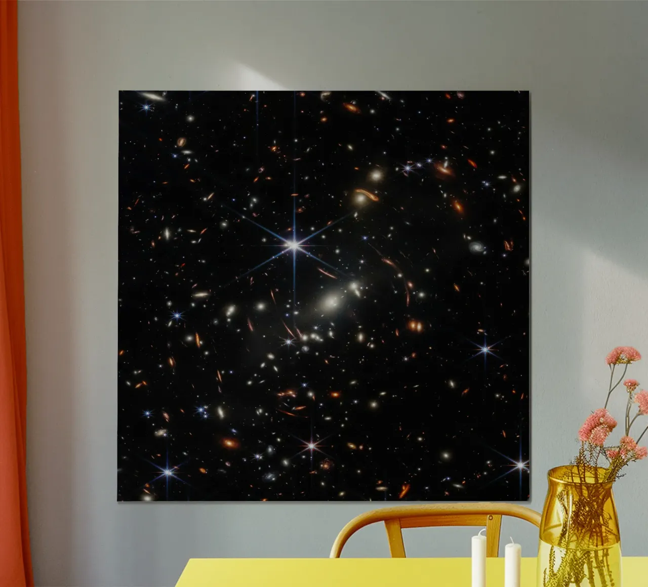 James Webb - Prima immagine in campo profondo poster da harris shop