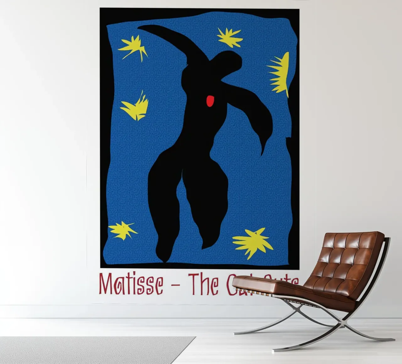silhouette of a person jumping photo wallpaper by sazkia art