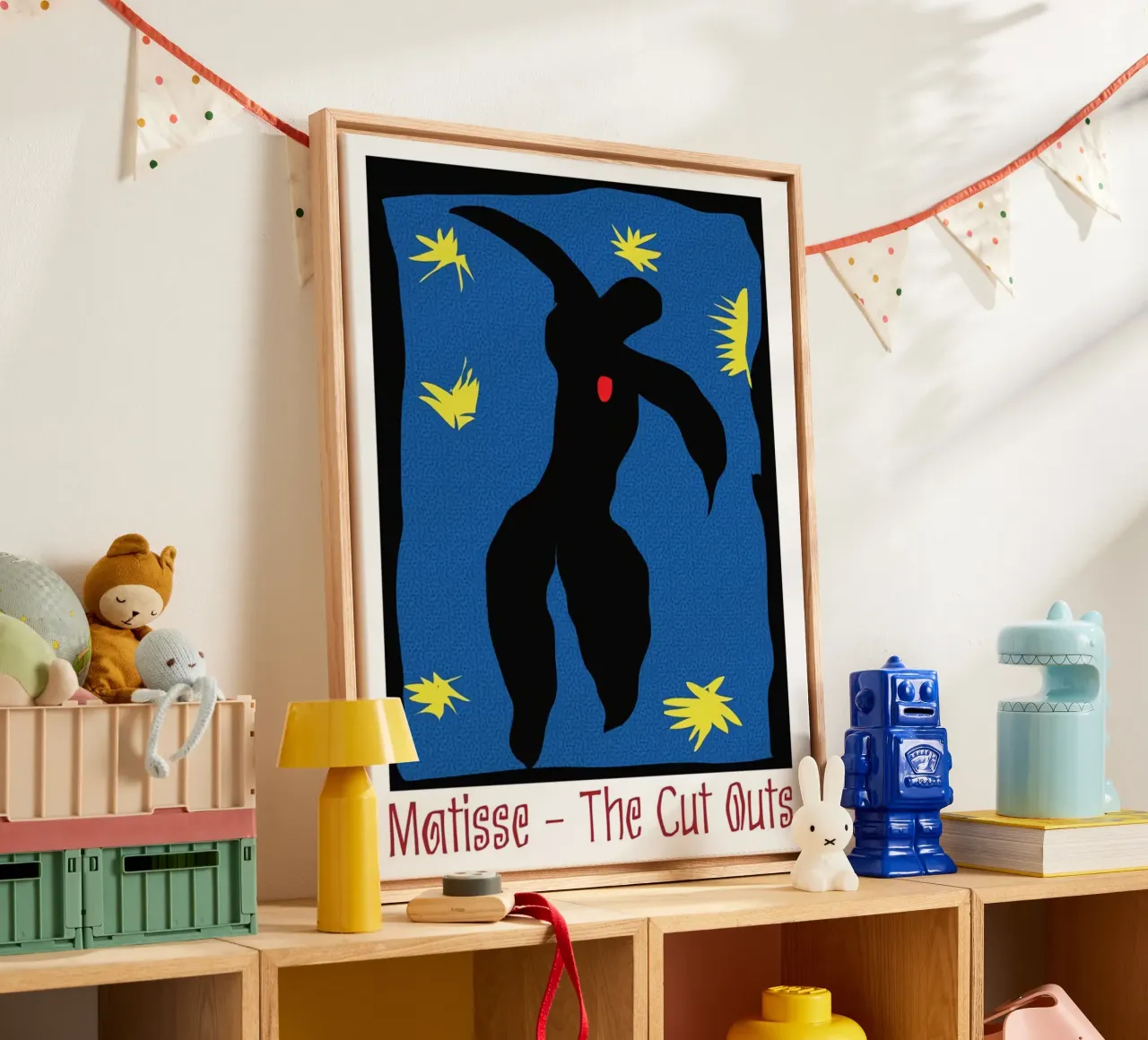 silhouette of a person jumping canvas by sazkia art