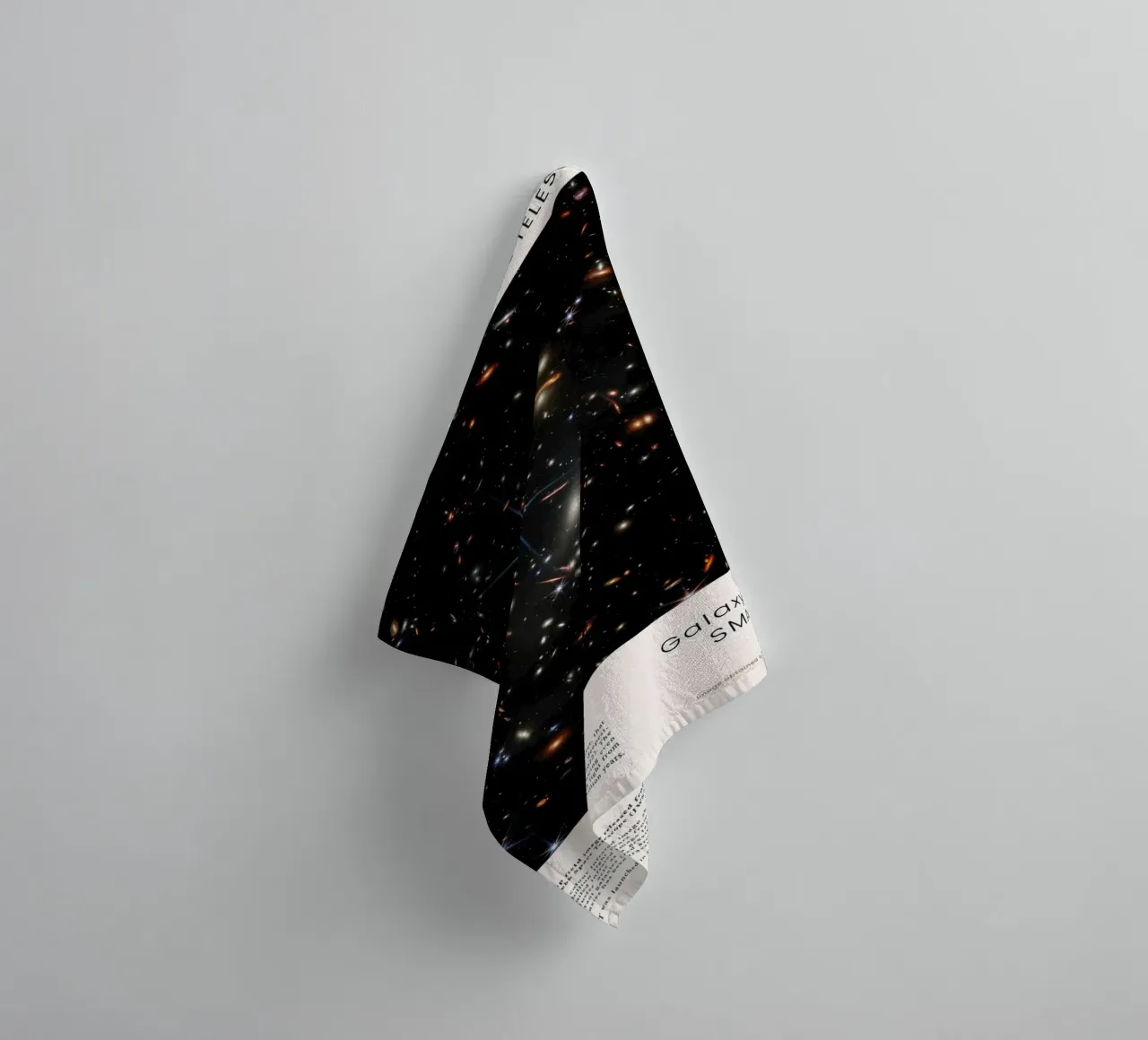 JWST - Galaxy cluster SMACS 0723 towel by harris shop