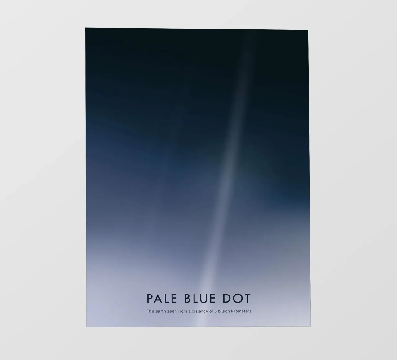 Punto blu pallido pellicola backlit da harris shop
