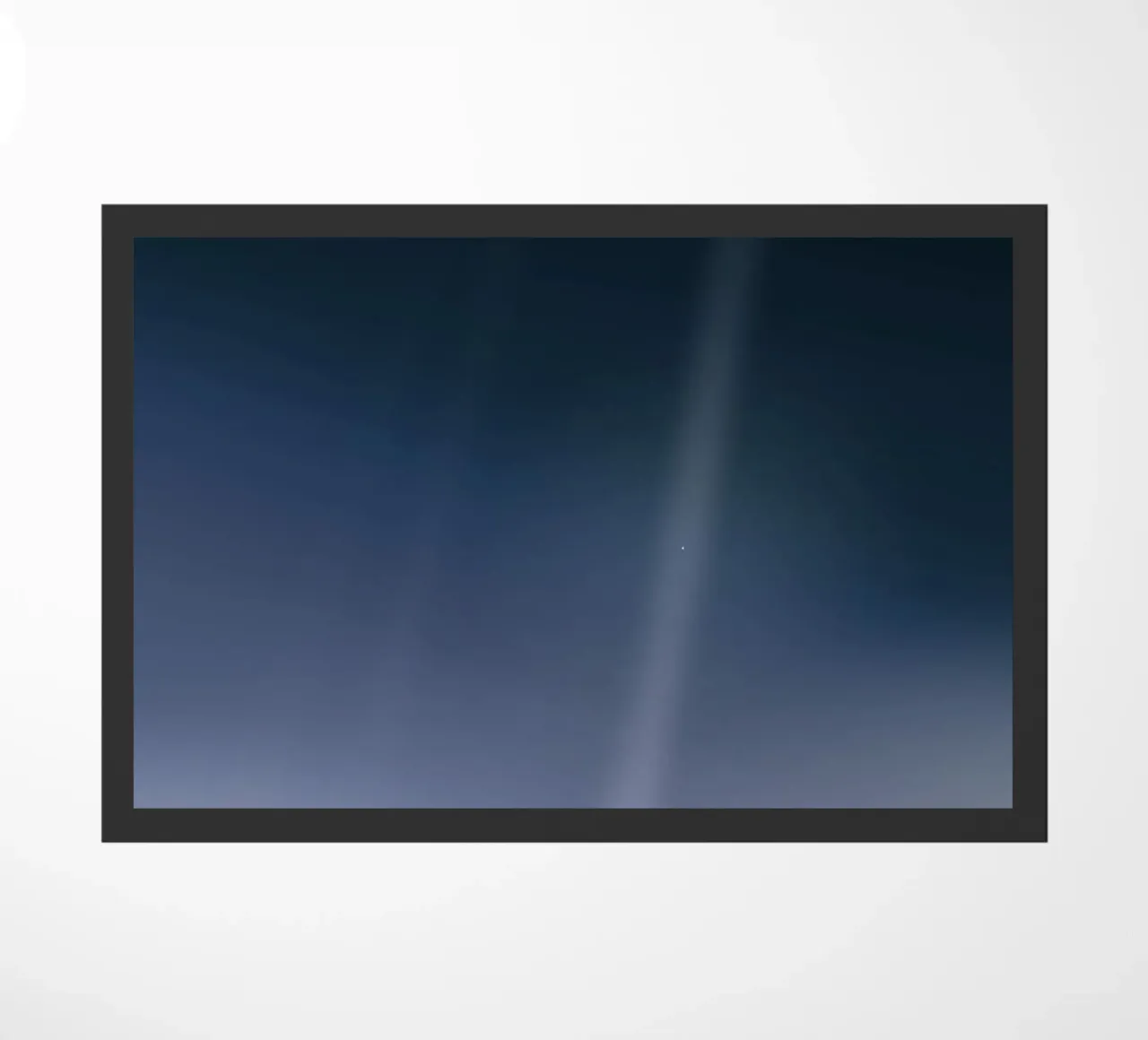 Blassblauer Fleck Fußmatte von harris shop