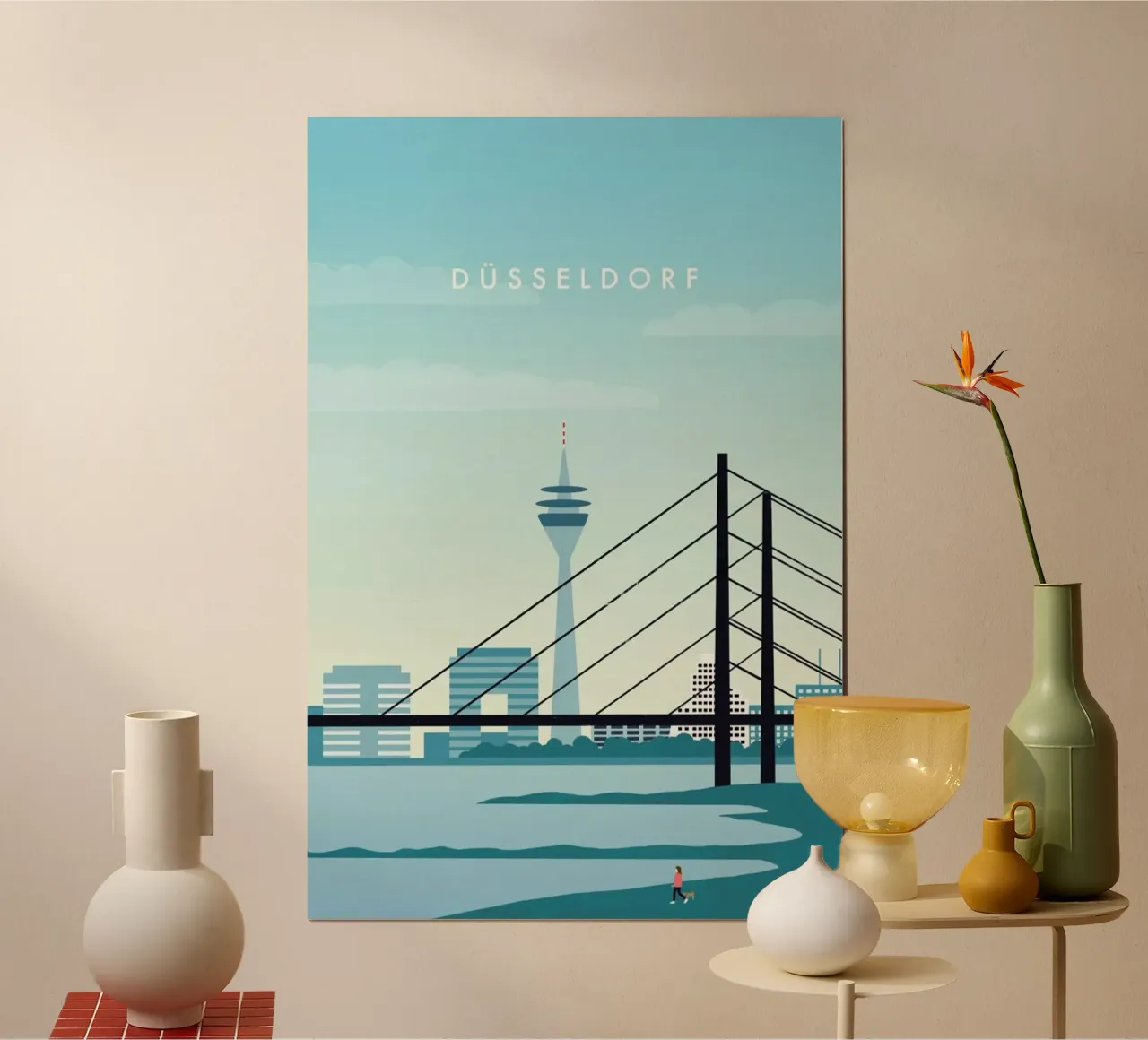 Düsseldorf poster da Katinka Reinke