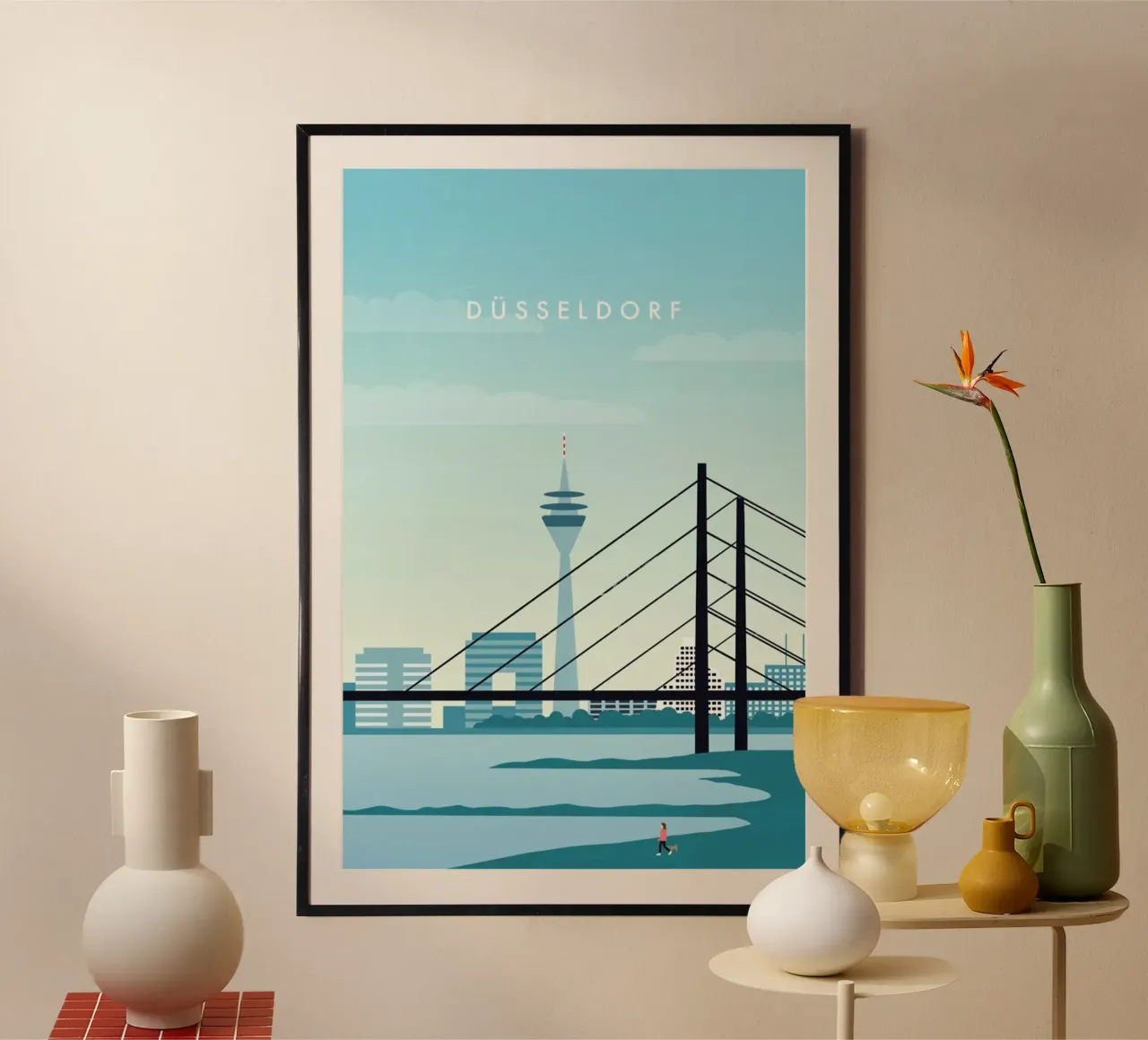 Düsseldorf poster da Katinka Reinke