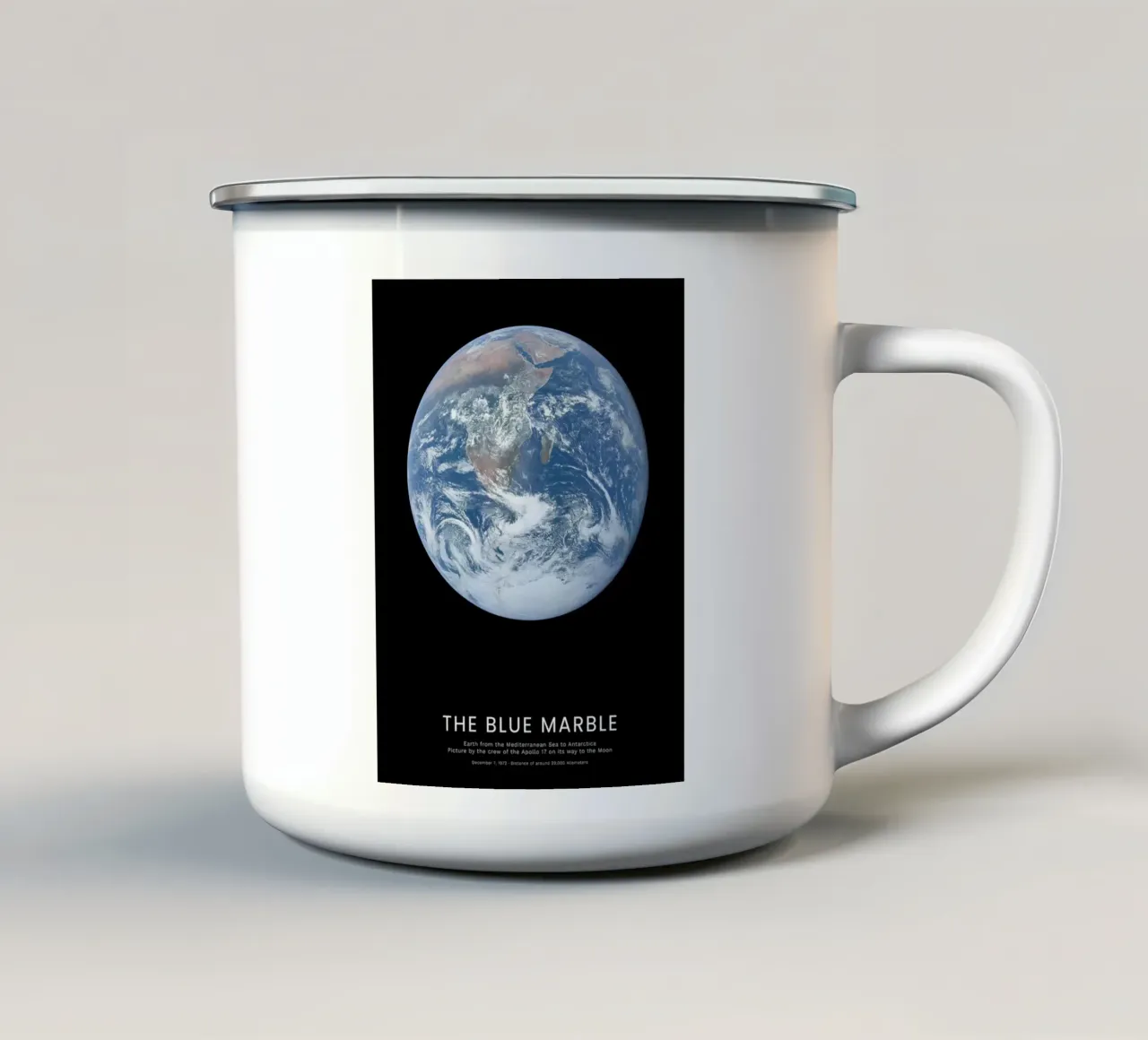 Il Marmo Blu tazza in smalto da harris shop