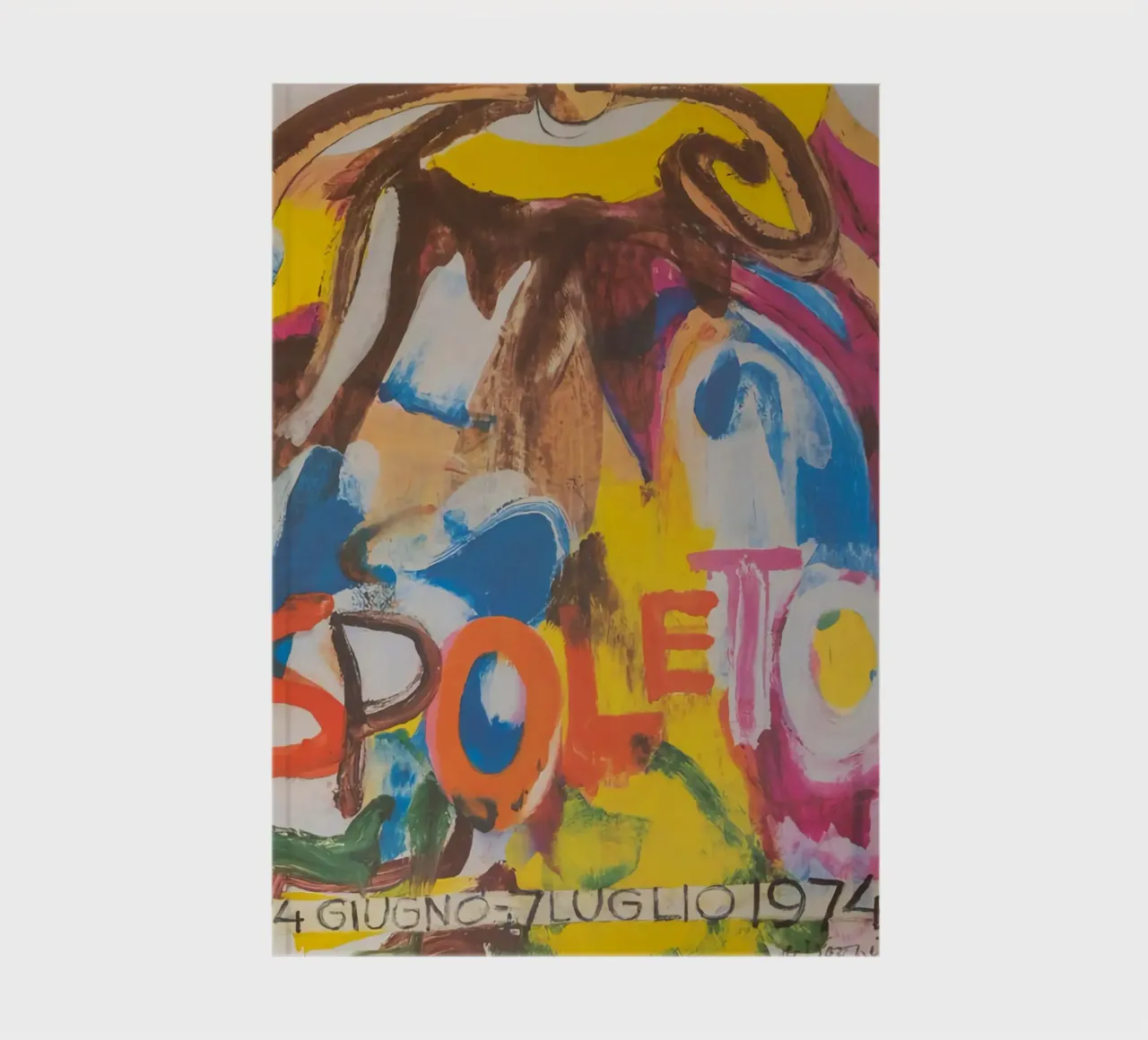 Willem De Kooning 1974 notebook by Family ARTWORK