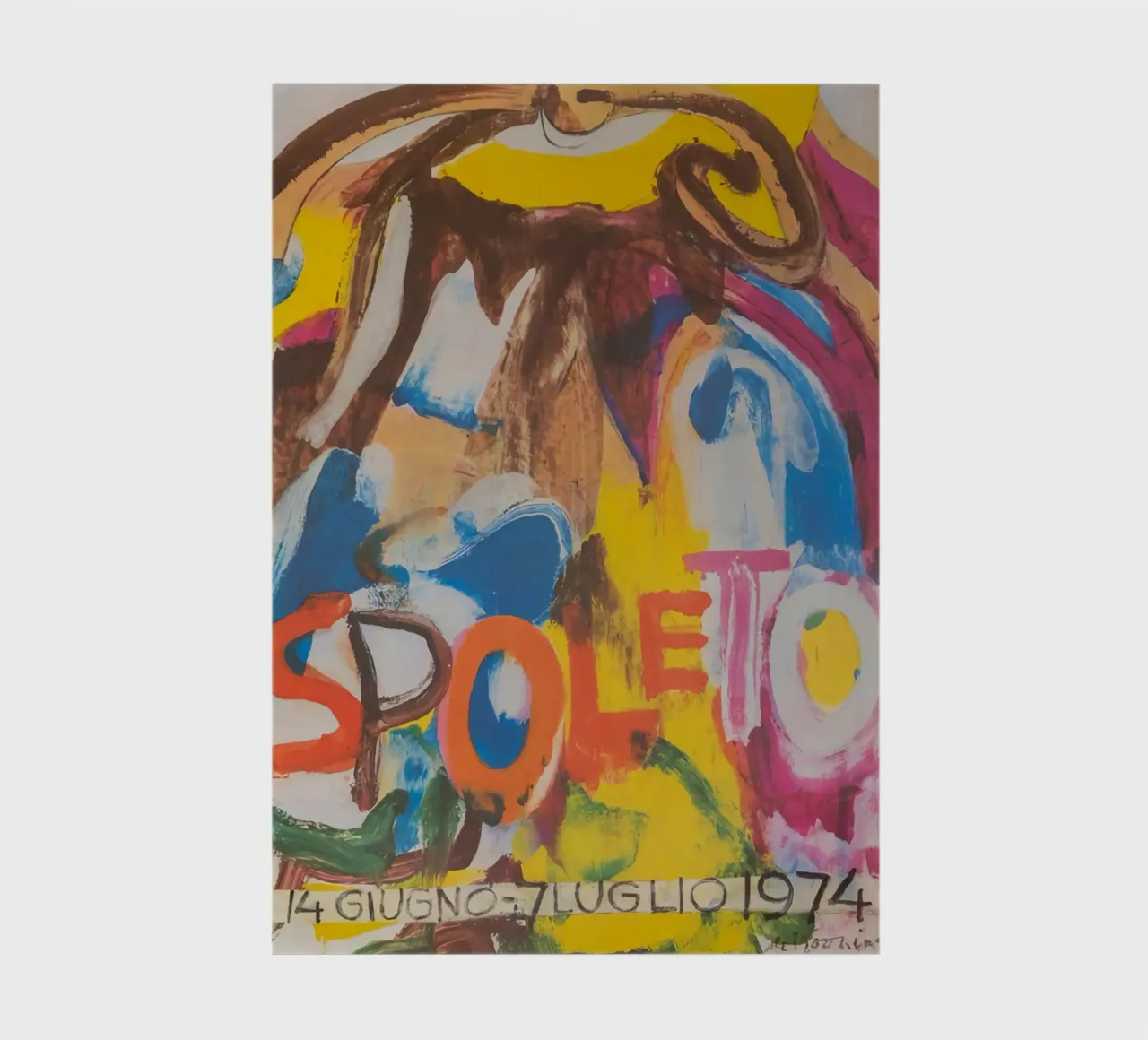 Willem De Kooning 1974 notebook by Family ARTWORK